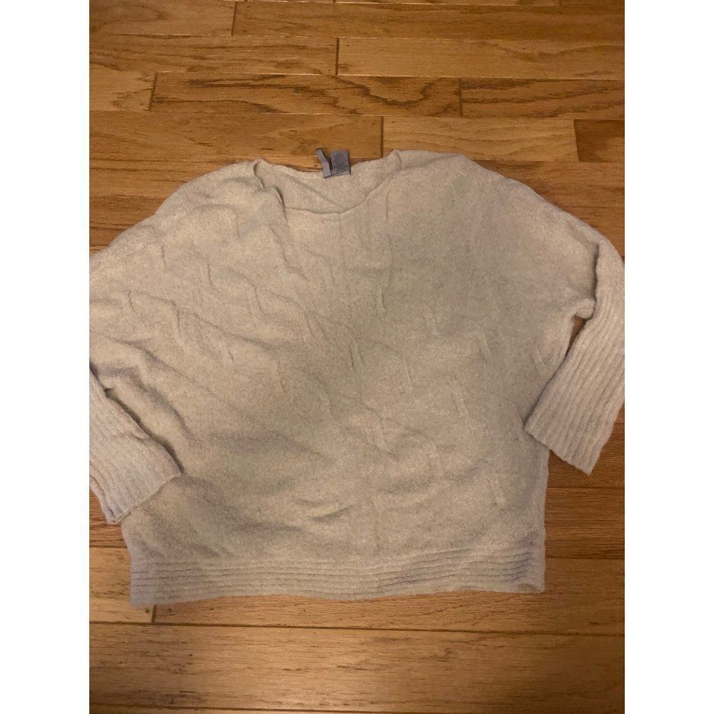 New Directions Weekend, women’s beige pullover casual sweater size large